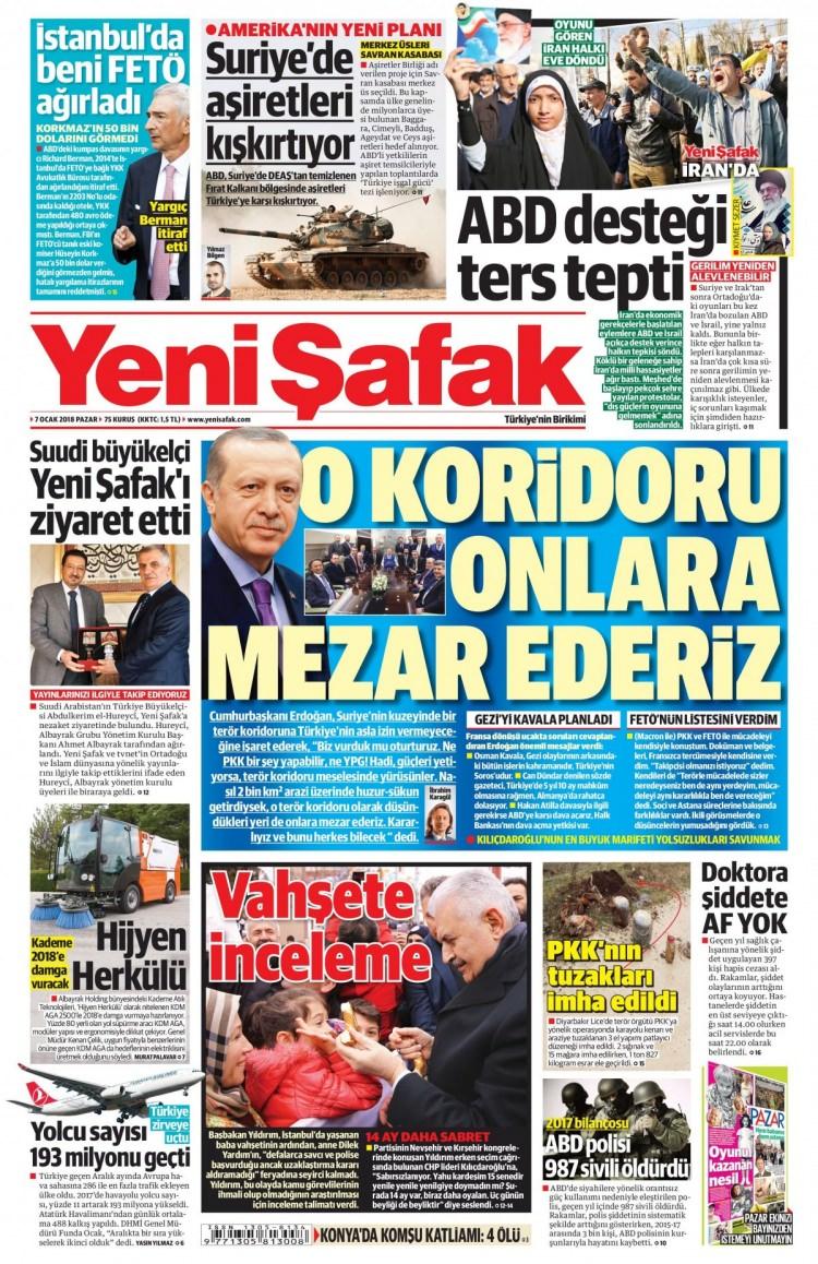 <p>YENİ ŞAFAK</p>
