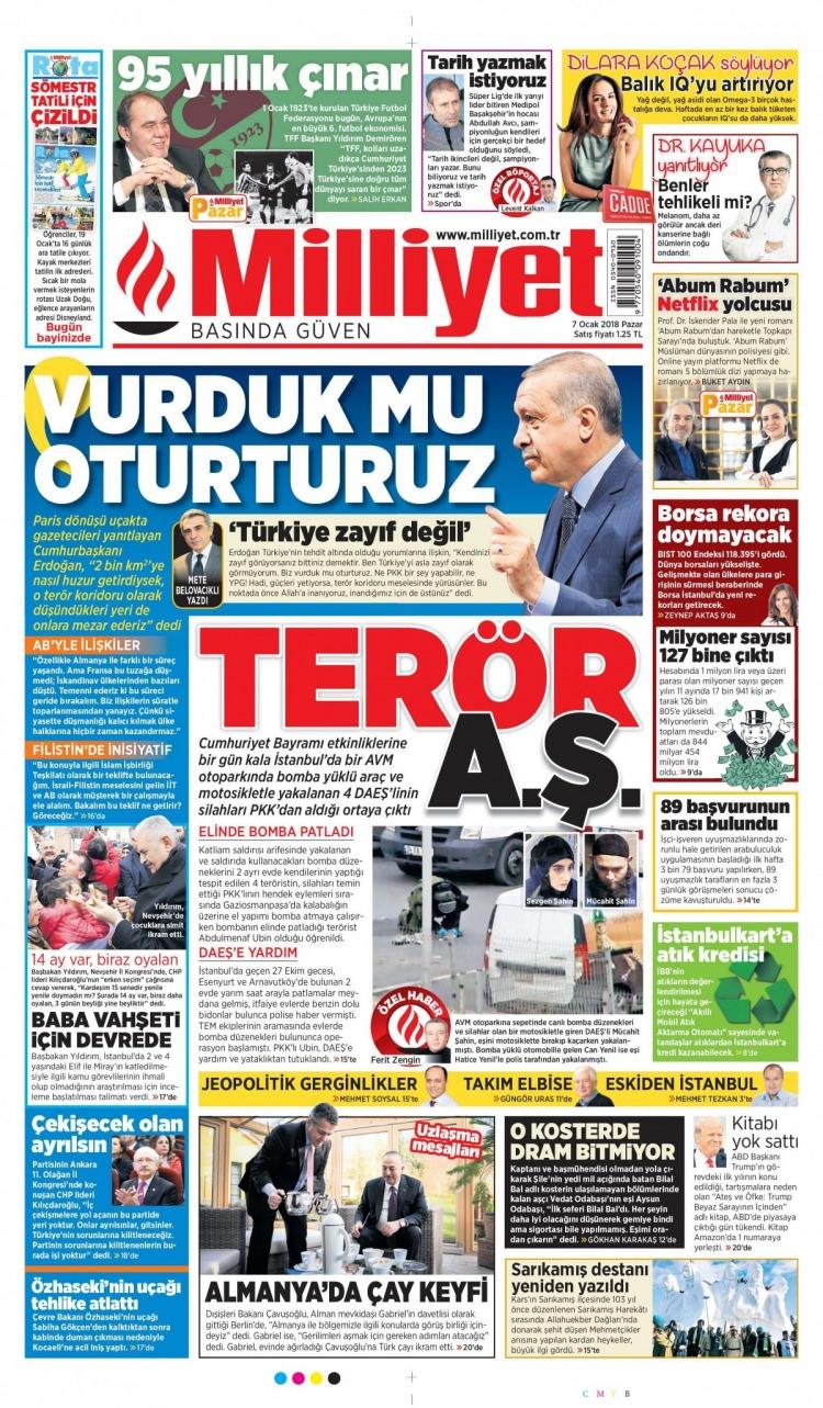 <p>MİLLİYET</p>
