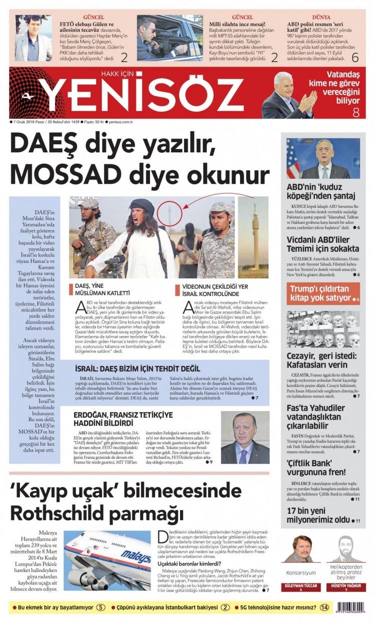 <p>YENİSÖZ</p>
