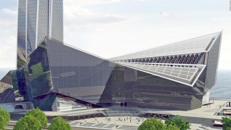 <p>İnşaat tamamlanınca, Lakta Center Avrupa’nın en uzun binası ünvanına sahip olacak. </p>