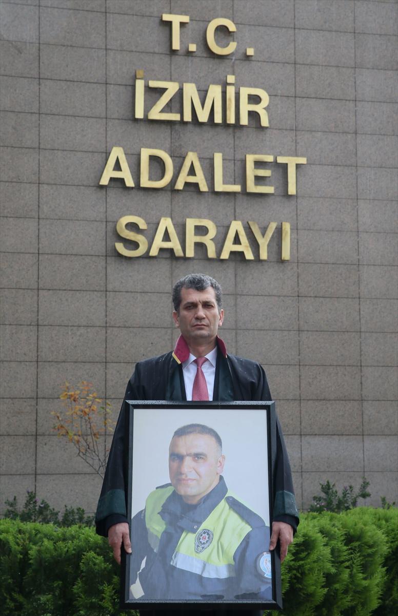 <p>Adliyedeki saldırıda yaralanan avukat Bülent Karagöz</p>

