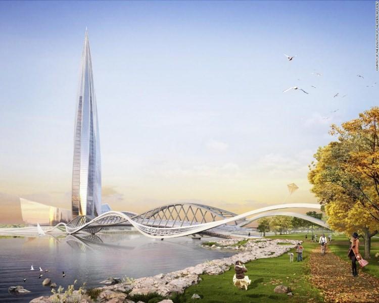 <p><strong>Rusya, St. Petersburg, Lakhta Center.</strong></p>
<p>Bu ihtişamlı yapının inşaat çalışmaları 2012 yılından beri sürüyor.</p>