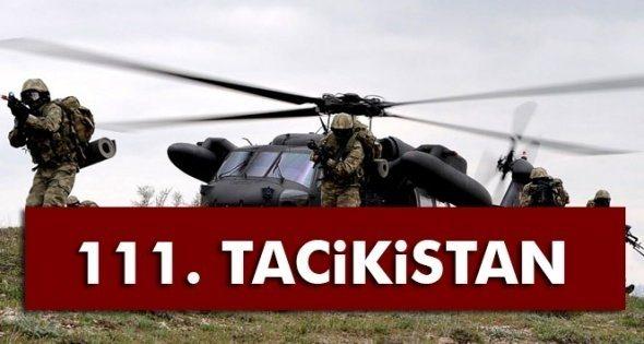 <p><strong>111- TACİKİSTAN</strong></p>
