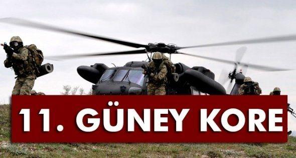 <p><strong>11- G&Uuml;NEY KORE</strong></p>
