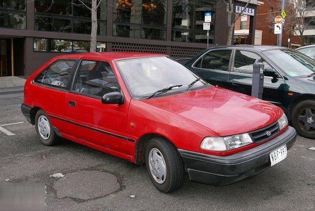 <p>31. Hyundai Excel</p>
