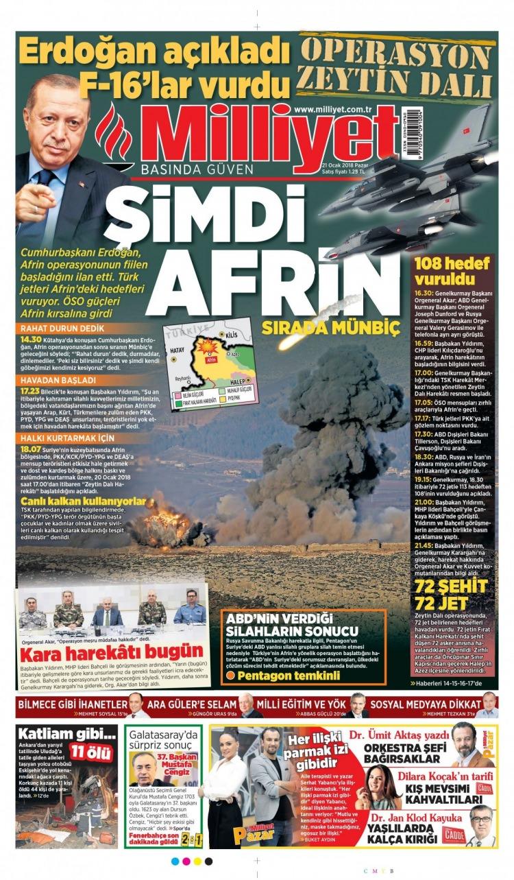 <p><strong>MİLLİYET</strong></p>
