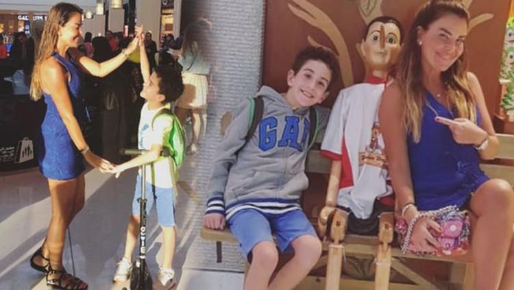 <p>Okulların sömestr tatile girmesiyle oğluna jest yapan Özlem Yıldız, oğluyla birlikte Dubai'ye gitti.</p>
