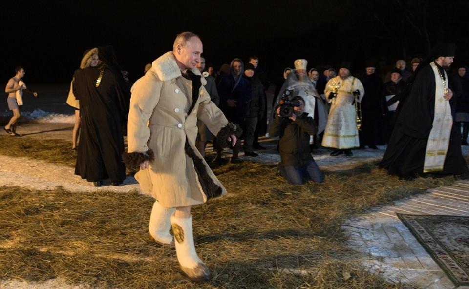<p>Rusya Devlet Başkanı Vladimir Putin, Tverskaya bölgesindeki Nil Manastırı'nı ziyaret etti.</p>

<p> </p>
