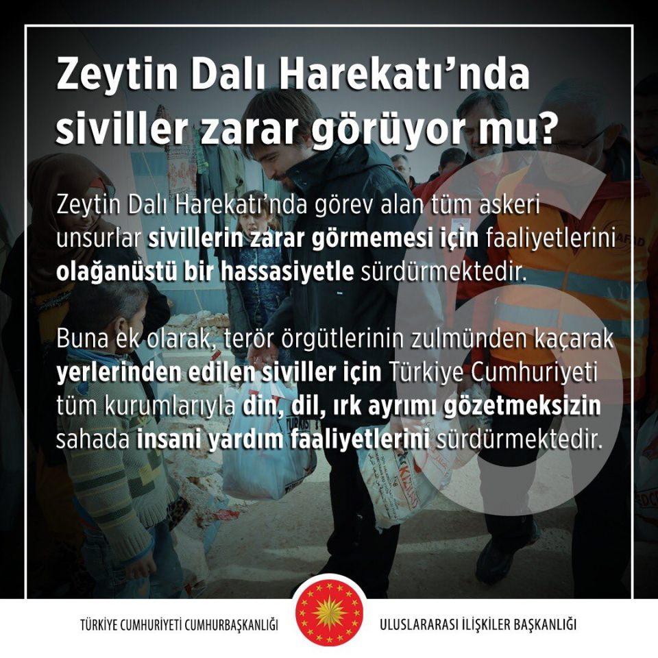<p>Zeytin Dalı Harekâtı’nda siviller zarar görüyor mu?</p>