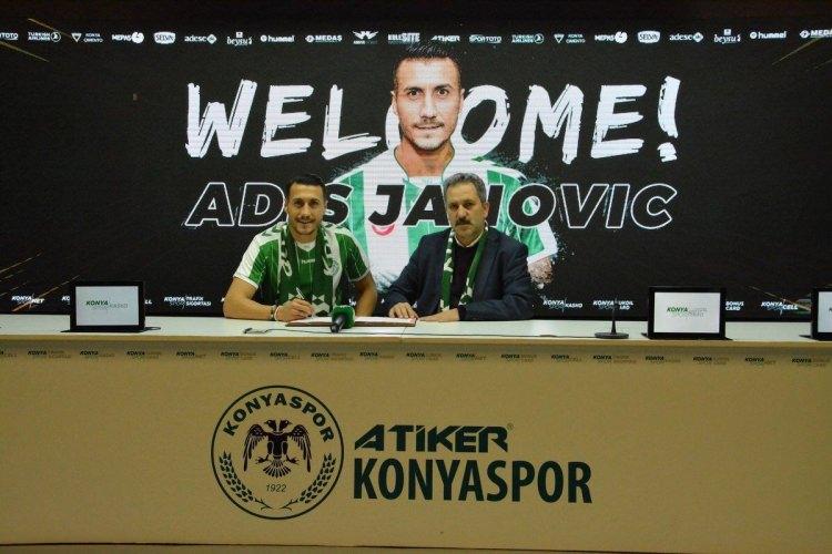 <p>Adis Jahovic - Göztepe ======> Atiker Konyaspor (1.5 milyon Euro)</p>

<p> </p>
