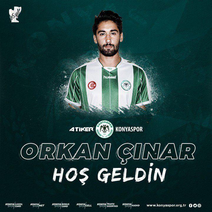 <p>Orkan Çınar - Beşiktaş ======> Atiker Konyaspor - Kiralık</p>

<p> </p>
