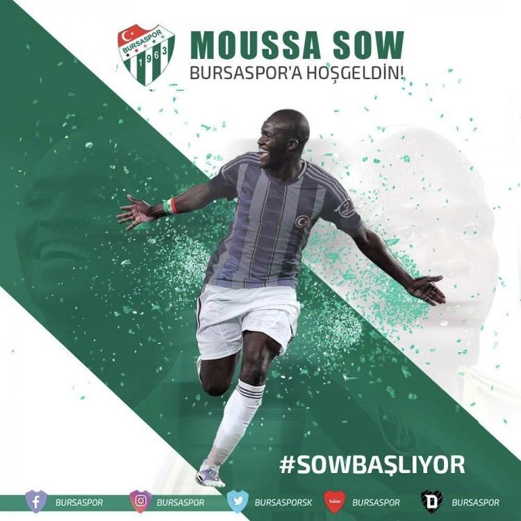 <p>Moussa Sow - Al Ahli FC Dubai ======> Bursaspor - Kiralık</p>
<p> </p>