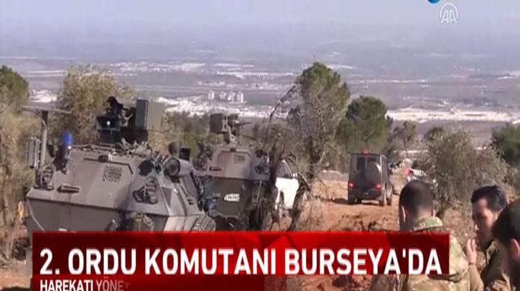 <p>Burseya Dağı, dün TSK ve harekata destek veren Özgür Suriye Ordusu (ÖSO) tarafından terör örgütü PYD/PKK'dan alınmıştı.</p>

<p> </p>
