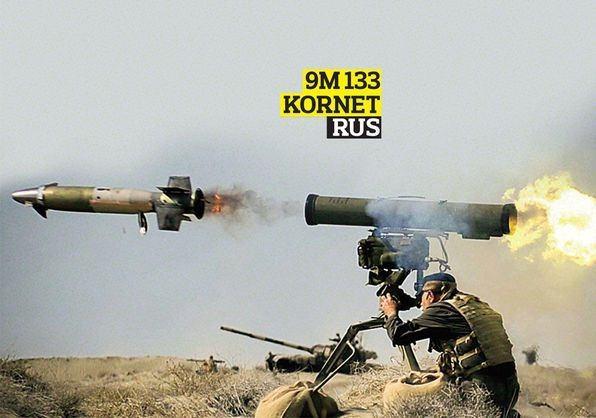 <p>Rus yapımı 9M133 Kornet.</p>
