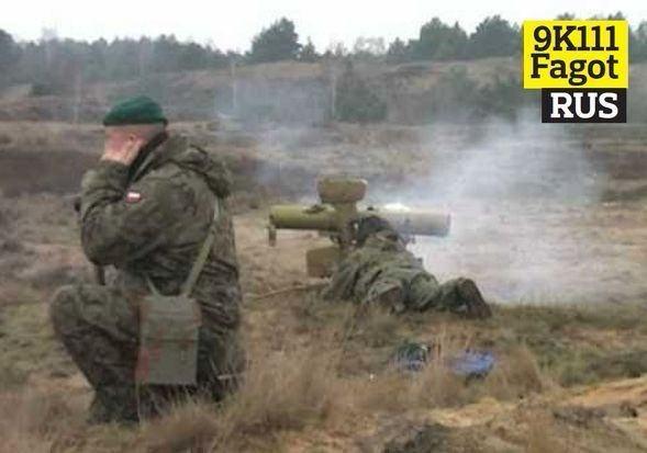 <p>Rus menşeli 9K111 Fagot veya 9K113 Konkurs.</p>
