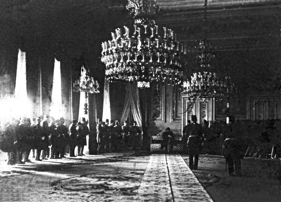<p>Osmanlı İmparatorluğu'nun 34. padişahı ve 113. İslam halife II. Abdülhamit tahta çıkışının yıldönümünde.</p>