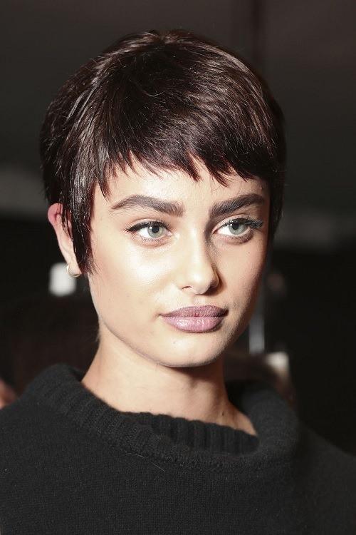 <p><strong>- Pixie Saç Kesimi</strong></p>
<p>2019'un makyaj trendleri gibi saç modelleri de doğallıktan uzak keskin çizgileri bir arada bulunduruyor. Pixie saç kesimi ise uzun saçlardan sıkılanların bir numaralı saç kesim modeli arasında yer alıyor.</p>
