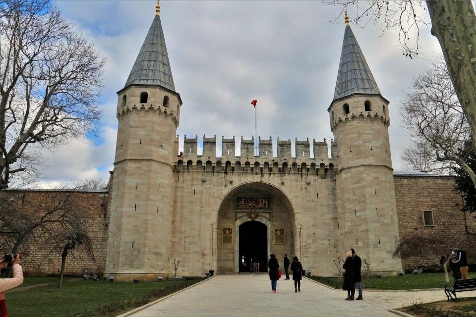 <p>Tarihinin en büyük restorasyon çalışmasını geçiren Topkapı Sarayı havadan görüntülendi. </p>
