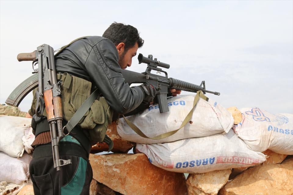 <p>Türk Silahlı Kuvvetleri (TSK) ve Özgür Suriye Ordusu (ÖSO), Zeytin Dalı Harekatı'nda Afrin'in Harab Summak köyünü teröristlerden arındırdı. </p>