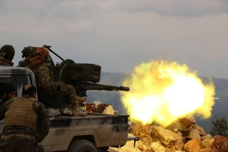 <p>Türk Silahlı Kuvvetleri (TSK) ve Özgür Suriye Ordusu (ÖSO), Zeytin Dalı Harekatı'nda Afrin'in Harab Summak köyünü teröristlerden arındırdı. </p>
