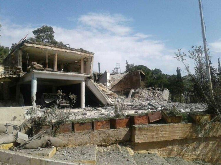 <p>Karargahı, Esad'ın teröristlere destek olmaları için gönderdiği rejim milisleri kullanıyordu.</p>