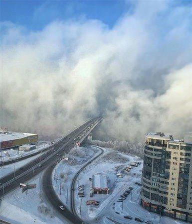 <p>Rusya Krasnoyarsk şehrinde kış...</p>
<p> </p>