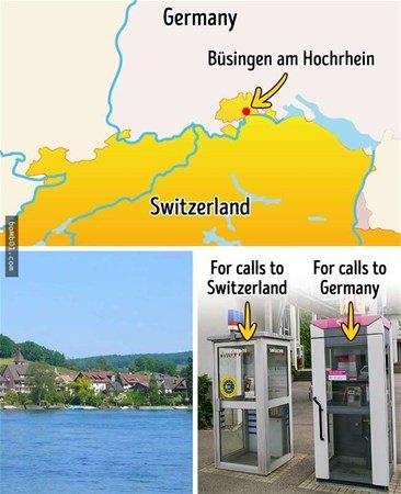 <p>Büsingen İsviçre toprakları içinde bulunan, ancak Almanya'ya ait bir kasabadır. İsviçre'de bulunan bir Alman şehridir ve kasaba ekonomisi İsviçre tarafından yönetilmektedir.Para birimi olarak İsviçre Frangı kullanıyorlar. Biri İsviçre'den diğeri Almanya'dan iki posta ve iki telefon kodu bulunmaktadır. </p>

<p> </p>
