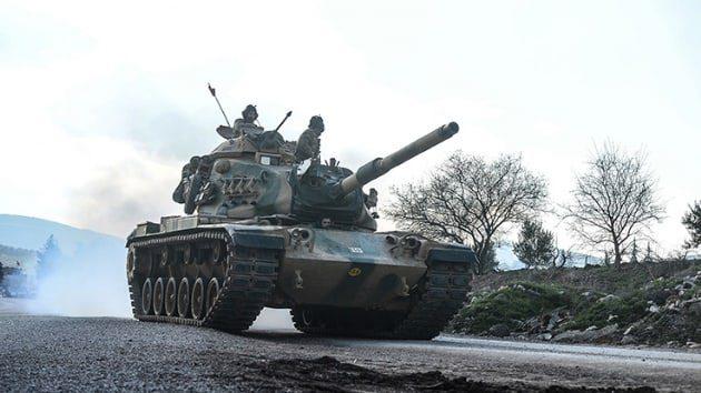 <p>Cinderesi Beldesinin ele geçirilmesi: 8 Mart 2018’de Harekat birlikleri Hatay’ın Reyhanlı ve Kırıkhan ilçelerine roketli saldırıları önlendi ve Afrin ilçe merkezine güneybatıdan yaklaşma istikametinde önemli bir avantaj kaydedildi.</p>

<p> </p>
