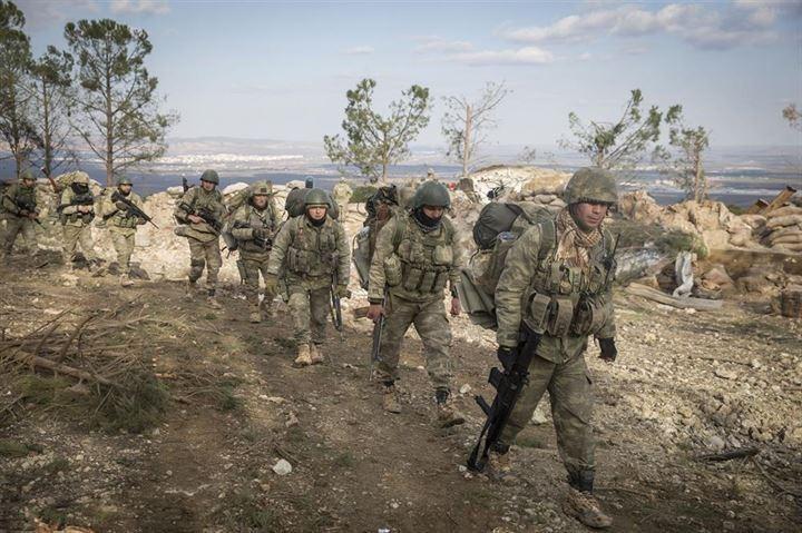 <p>Zeytin Dalı Harekatı'nda Afrin'in kuzeydoğusundaki stratejik konumdaki Burseya Dağı, ele geçirildi.</p>