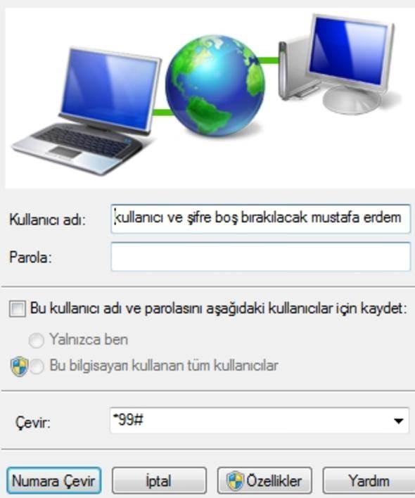 <p><strong>Çevirmeli internet bağlantısı</strong></p>
<p>Çevirmeli ağ bağlantısı ile 90’lı yıllarda kullanıcılar internete girmeye çalışıyordu. Bilgisayar içinde bulunan çevirmeli model sayesinde internete giren bilgisayarlar, telefon numarası çevirerek dünyaya bağlanıyordu. Kullanıcılar, internet servis sağlayıcılarından internet paketi satın alıyor ve paketin süresine göre (örneğin 10 saatlik paket) internete girebiliyordu.</p>