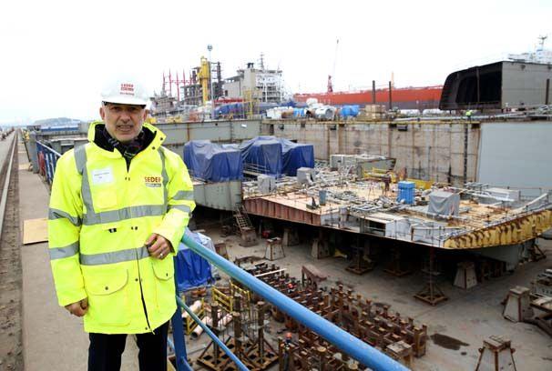<p>"İnşa Başlangıç Töreni" Cumhurbaşkanı Recep Tayyip Erdoğan'ın katılımı ile gerçekleştirilen TCG Anadolu'da gelinen nokta ile ilgili AA muhabirine bilgi veren İMEAK Deniz Ticaret Odası Başkanı Metin Kalkavan projenin Türkiye için önemine işaret etti.</p>
<p> </p>