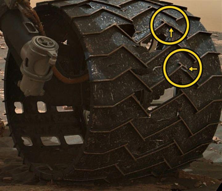 <p>Kızıl gezegen üzerindeki araştırmalarına devam eden aracın 6 yılda kat ettiği yol az gözükebilir. Bu durumu uzmanlar, aracın araştırma gereği bazı noktalarda uzun beklediğini söyleyerek açıkladı.</p>

<p> </p>
