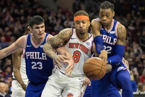 <p>Philadelphia Sixers - New York Knicks arasındaki mücadeleyi Ersan İlyasova'nın forma giydiği Philadelphia Sixers 105-98 kazandı.</p>

<p> </p>
