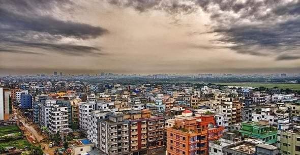 <p>10- Dhaka, Bangladeş</p>
<p>Kirlilik Endeksi: 94,15</p>