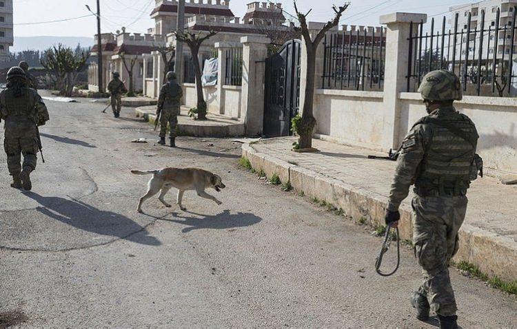 <p><strong>MAYIN KÖPEĞİ LEYLAK</strong></p>

<p>Mayın köpeği Leylak'ın, arama yaptığı barikatta uyarı vermesi üzerine alandaki aramalar metal mayın dedektörleriyle devam etti. El yapımı patlayıcıların bulunması üzerine etrafta güvenlik önlemi alındı. Sonrasında patlayıcılar kontrollü olarak imha edildi. Teröristlerce kazılan çukur ise zırhlı loder ile kapatıldı.</p>
