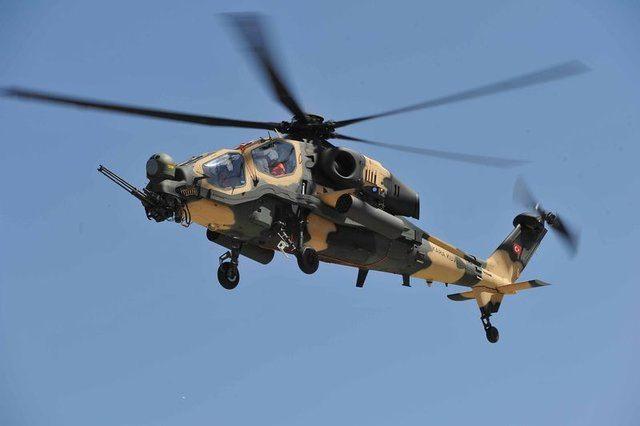 <p><strong>T129 ATAK HELİKOPTERİ:</strong></p>
<p>İtalyan Agusta Westland A129 helikopterinin gövdesi TSK ihtiyaçlarına göre modernize edilerek geliştirildi. Helikopterin elektronik sistemleri yerli imkânlarla yeni baştan üretildi. </p>