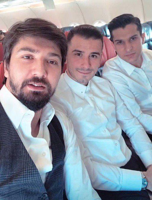 <p>Beşiktaşlı futbolcular Oğuzhan Özyakup, Tolga Zengin, Necip Uysal</p>