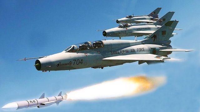 <p>BANGLADEŞ - 45 SAVAŞ UÇAĞI</p>
<p> </p>
<p>37 X F-7</p>
<p> </p>
<p>8 X MIG-29</p>
<p> </p>
<p>SİPARİŞİ VERİLEN: 12 X SU-30</p>