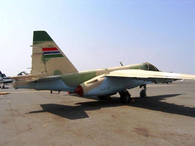 <p>GAMBİYA - 1 SAVAŞ UÇAĞI</p>

<p>1 X Su-25</p>
