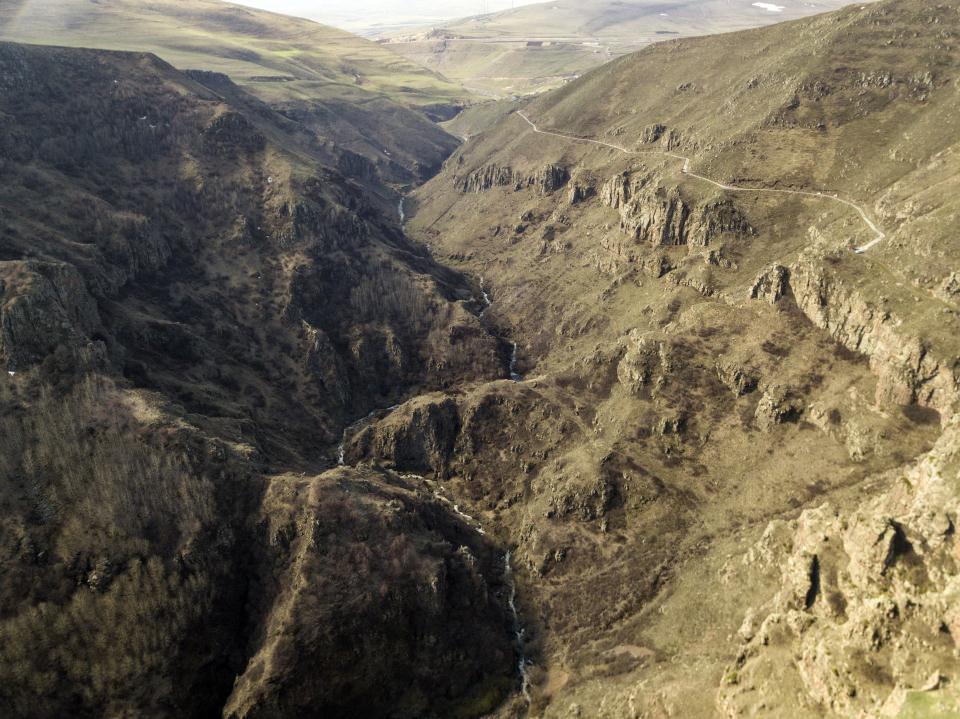 <p> Ardahan'daki Karaçay Kanyonu</p>