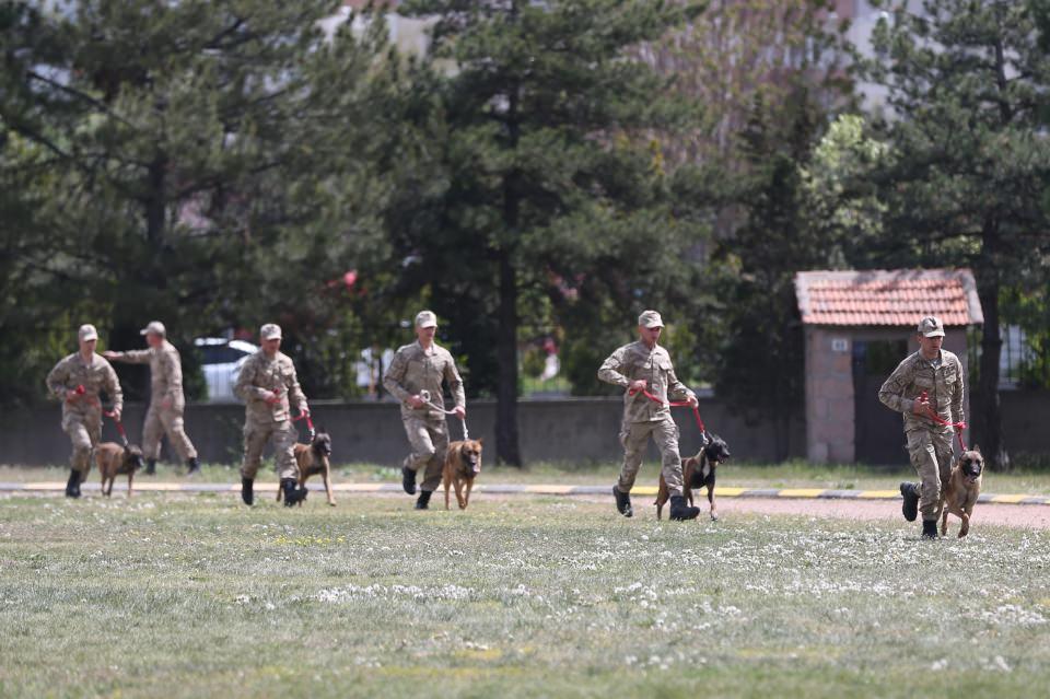 <p>Göreve başlayan köpeklerin, personel ile iş ortağı mantığında çalıştığını aktaran Kayabaşı, hassas burunlu, özel eğitimli köpeklerin görev süresi boyunca önemli başarılar elde ettiğini vurguladı.</p>

<p> </p>
