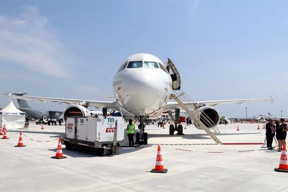 <p>Suudi bir iş adamına ait olan ve Airbus A319 tipi yolcu uçağından VIP jete dönüştürülen uçak, fuar boyunca sergilenmek üzere Antalya’ya getirdi.</p>

<p> </p>

