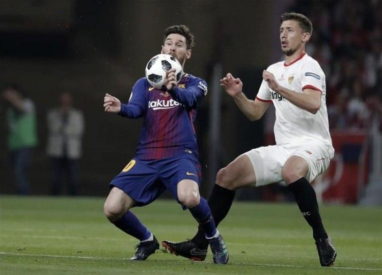 <p>Sevilla– Barcelona</p>
