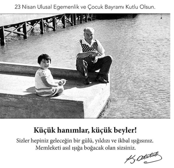 <p><strong>CANDAN ERÇETİN</strong></p>

<p>23 Nisan Ulusal Egemenlik ve Çocuk Bayramı kutlu olsun</p>
