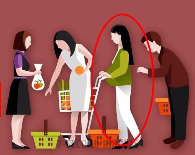 <p>SÜPERMARKETTEKİ HIRSIZ KİM? (CEVAPLAR)</p>
<p> </p>
<p>Hırsız hamile kadındır. Çünkü ocak ayındaki görüntüde 5-6 aylık hamile olduğu görünen kadının görüntüsü Haziran'a kadar hiç değişmemiştir.</p>
<p> </p>
<p> </p>