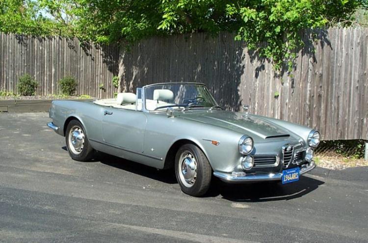 <p>1964 model Alfa Romeo 2600 Sprint 55 bin Euro</p>