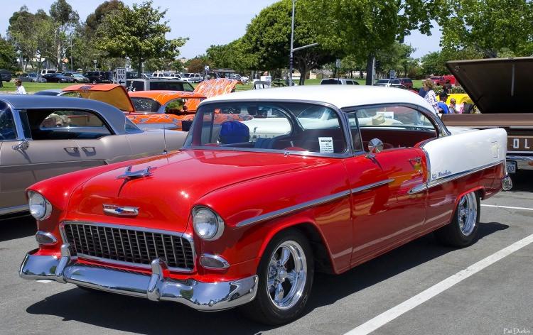 <p>1955 model Chevrolet Belair Coupe 110 bin dolar</p>