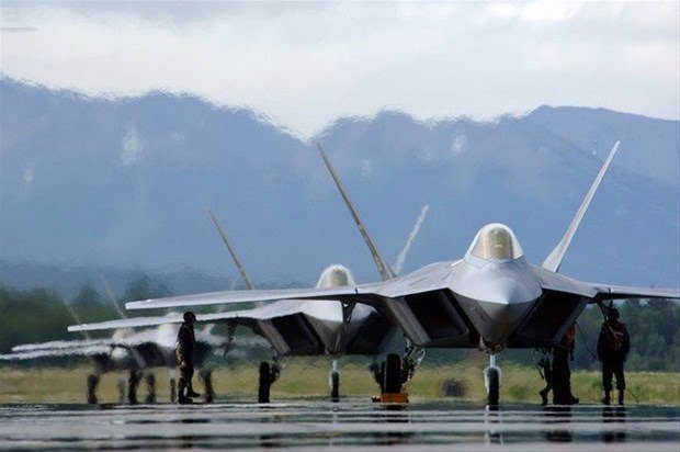 <p>F-22 Raptor</p>

<p> </p>

<ul>
</ul>
