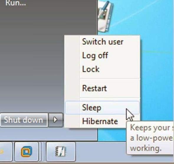 <p>Bilgisayarı kapatmak yerine uyku moduna almak faydalıdır.</p>

<p> </p>
