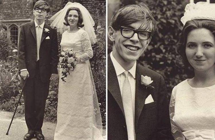 <p>Stephen Hawking ve eşi Jane'nin düğününden bir kare... (1965)</p>

<p> </p>
